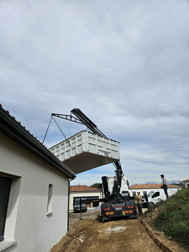 Installation d'une superbe piscine NAXOS à Castres