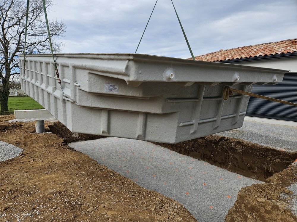 Installation d'une superbe piscine NAXOS à Castres