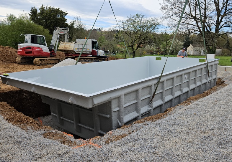 Installation d'une superbe piscine NAXOS à Castres